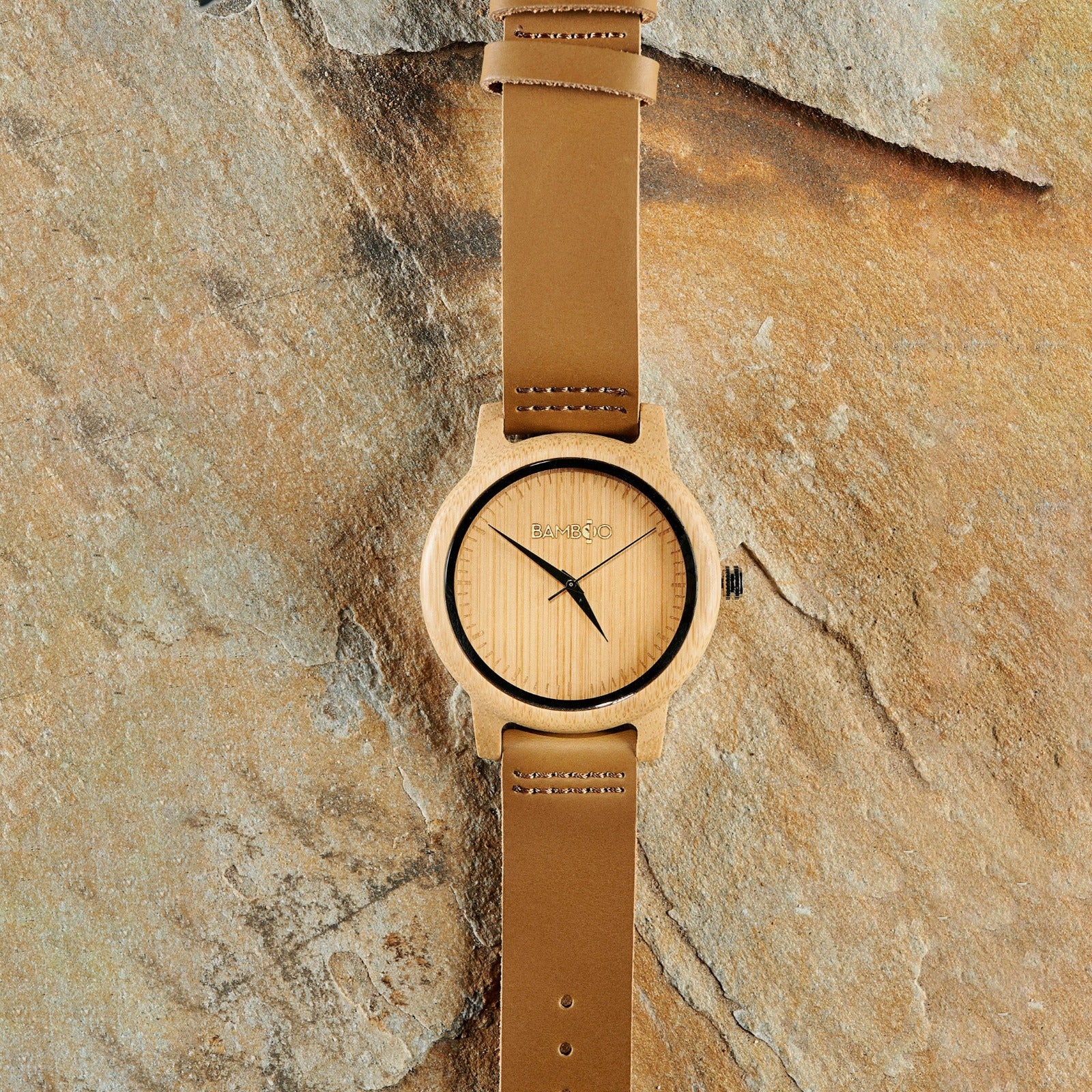 Teton (Bamboo/Leather) – Bamboo Watches